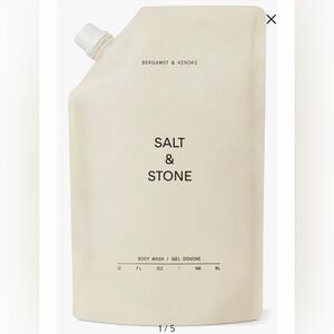 Salt & Stone Hydrating Bergamot & Hinoki Body Wash - Gel 32 fl.oz./946ml refill